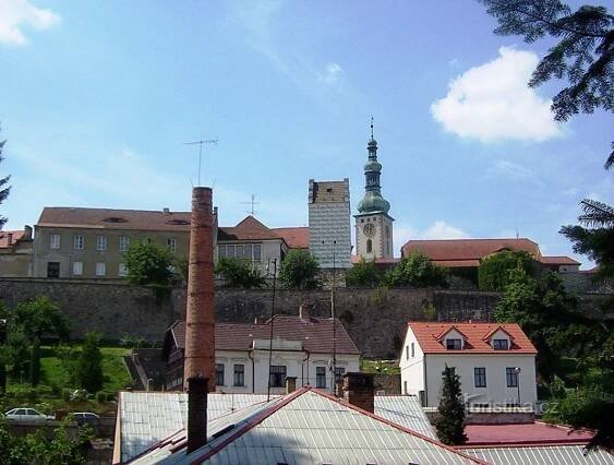 Tábor-renesanční vodárenská věž-Foto:Ulrych Mir.