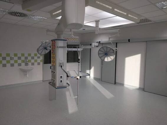 Úrazová nemocnice v Brně – Úpravy 2. NP pro urologii a endoskopii – Technika Budov, s.r.o.