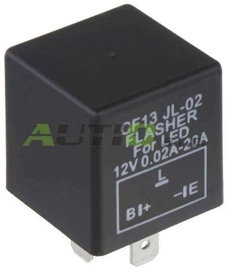 Přerušovač blinkrů LED, 12V, 0,02-20A pro japonské vozy | AUTIO
