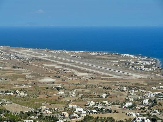 Flughafen Santorin