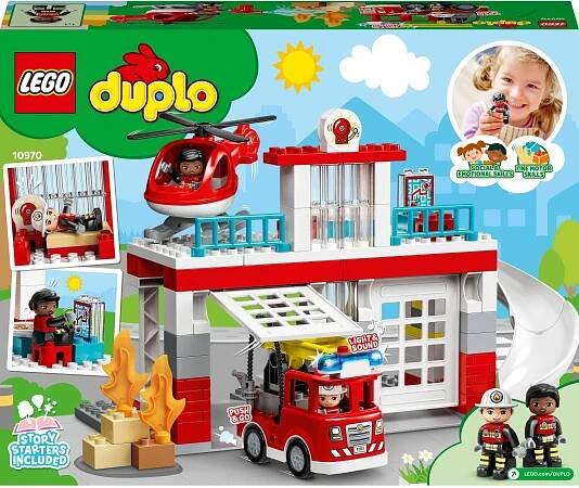 LEGO® DUPLO® 10970 Hasičská stanice a vrtulník