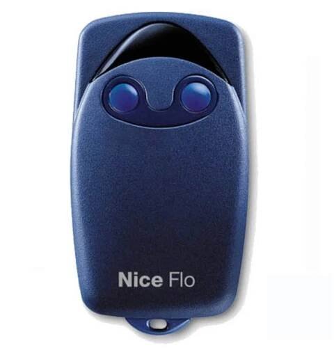 NICE Flo FLO2 – dvojkanálový diaľkový ovládač pre pohony NICE s pevným kódom