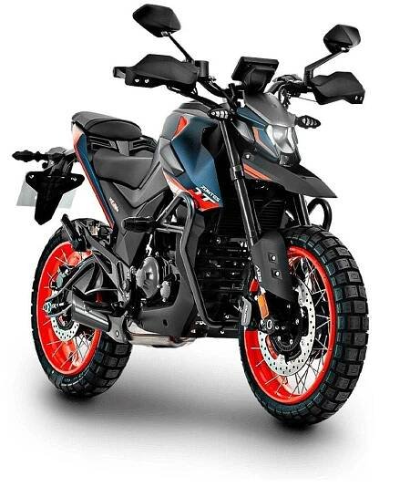 Zontes 125 Hyper Trail Matt Oranžová Modrá