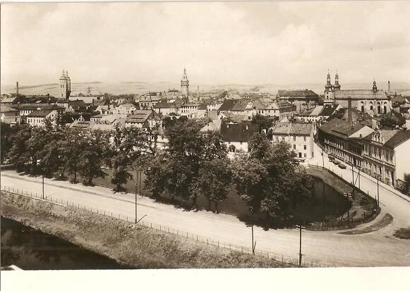 KRNOV - Bruntál - Pohlednice místopis