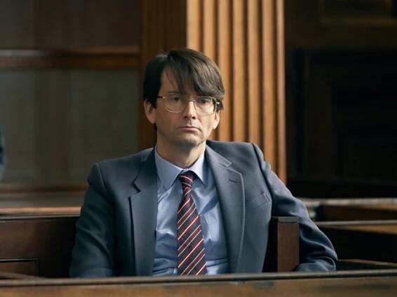 David Tennant as serial killer Dennis Nilsen in the 'Des' finale