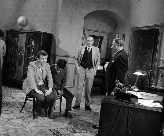 Hříšní lidé města pražského - Lodní uzel - Z filmu - Jiří Plachý ml., Miroslav Nohýnek, Josef Bláha, Jaroslav Marvan