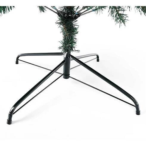 Vánoční stromek se šiškami, posněžený, 220cm, CHRISTMAS TYP 4 | Kondela.cz