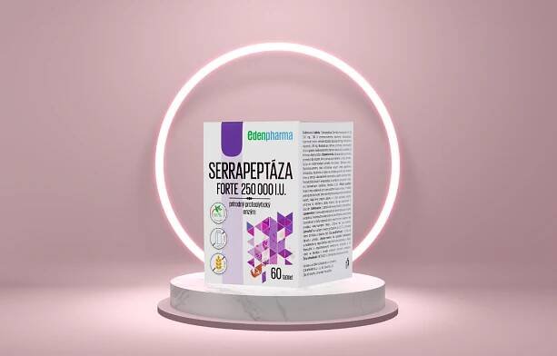 EDENPharma Serrapeptáza forte 250 000 I.U. 60 tbl