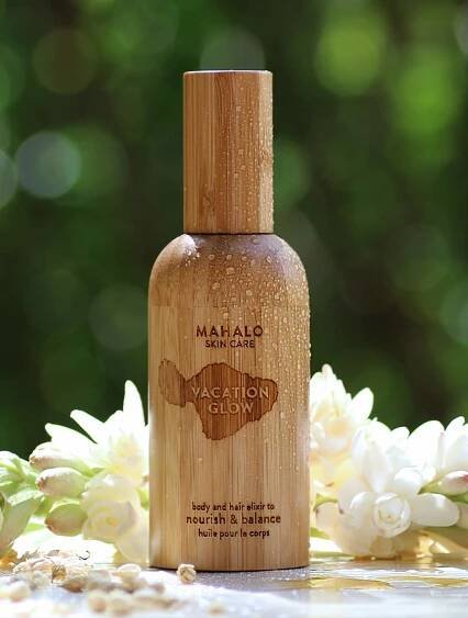 The VACATION GLOW body and hair elixir| MAHALO Skin Care