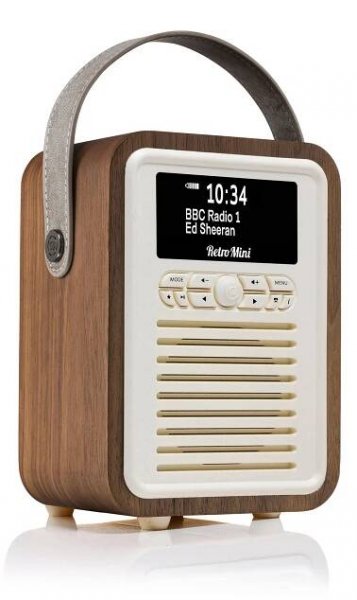 The MYVQ Retro Mini is one of the world’s most popular DAB/DAB+ Digital Radios. With comprehensive radio functionality, Bluetooth streaming, and vintage style in a choice of colours and designer prints.