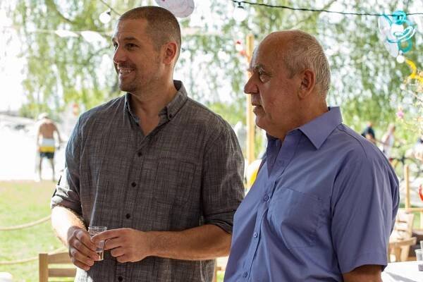 Doktor Balaton - Z filmu - András Mészáros, Zoltán Bezerédi