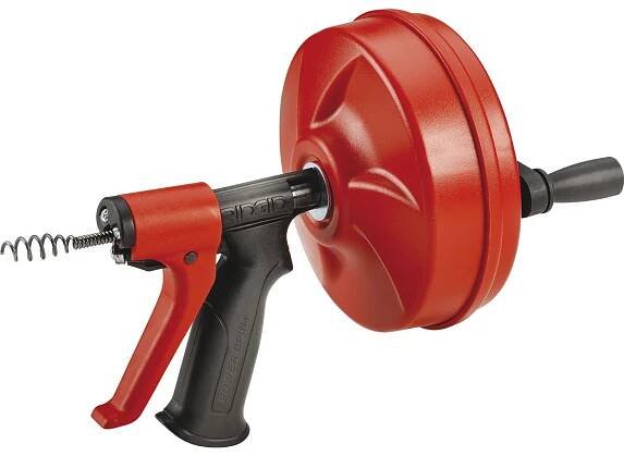 RIDGID čistič trubek Power spin + automatický podavač
