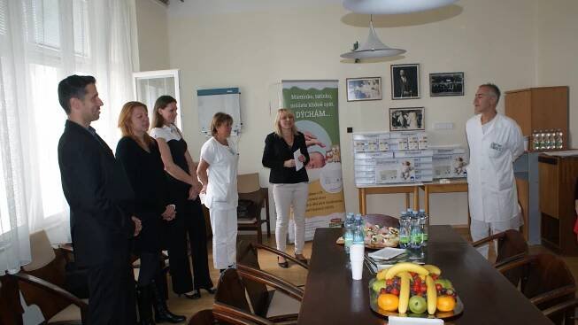 Nadace Křižovatka – Slavnostní předání přístrojů Baby Sense II pro potřeby ÚPMD Podolí - ÚPMD