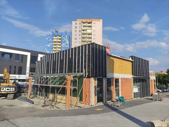 Novostavba restaurace KFC Ostrava-Dubina