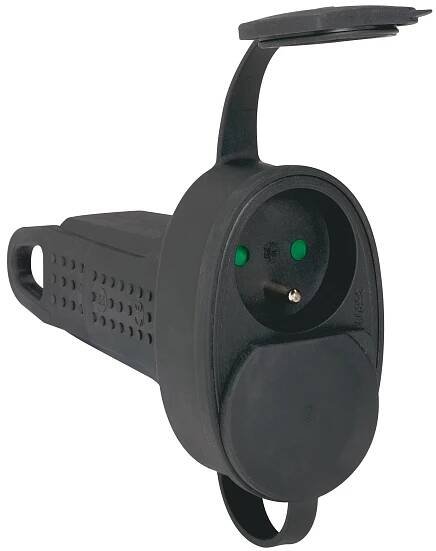 Legrand gumová dvojzásuvka 50575 230V/16A