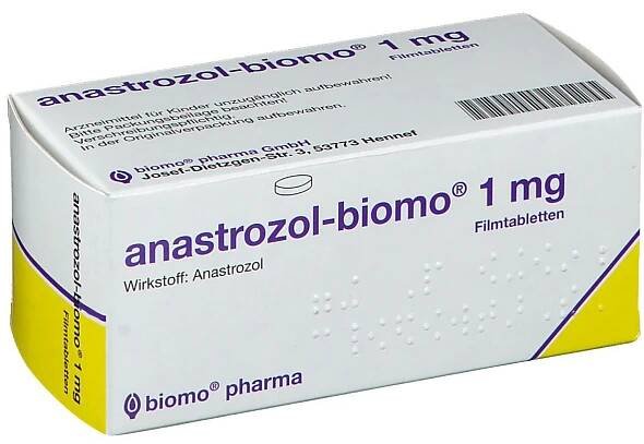 Anastrozol biomo 1 mg Filmtabletten