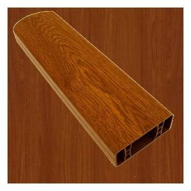 PVC foliovaná plotovka, 3042, ořech balsamico