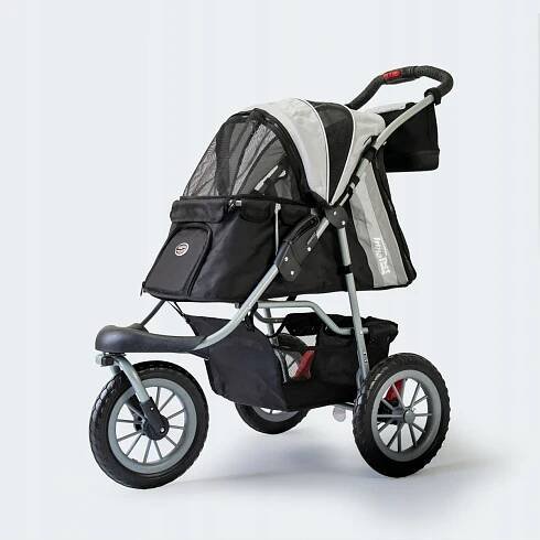Innopet Kočárek pro psy Buggy Comfort Efa G/B - 50x87x102cm