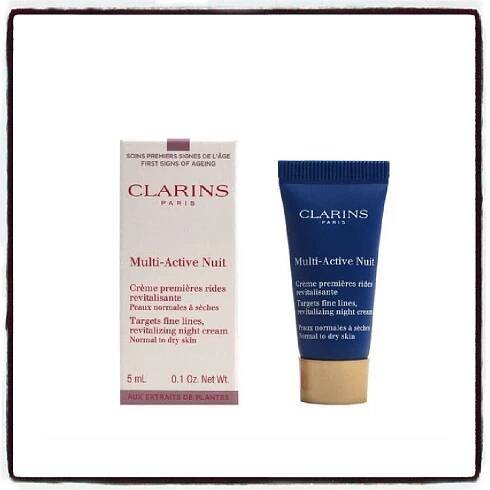 Clarins Multi-Active Nuit Mini vzorek péče o pleť 5ML Normální až suchá pleť