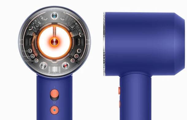Dyson Supersonic Nural Vinca Blue/Topaz Orange