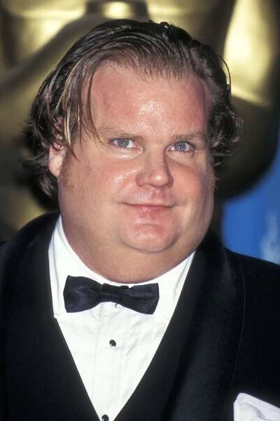 Chris Farley attends 69th Annual Academy Awards on March 24, 1997 at the Shrine Auditorium in Los Angeles, California.