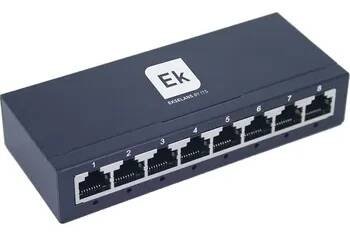 ITS Partner out, Business solutions, s.l. ITS SW8 M - Switch Ethernet 8 portů, 10/100/1000 Mbps, kovové provedení