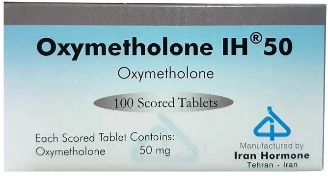 oxymetholon Íránský hormon 50 mg 50 tablet