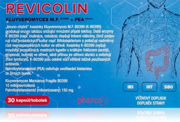 Revicolin Revicolin tobolky pro podporu zažívání