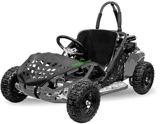 Dětská benzínová buggy 80cc černá