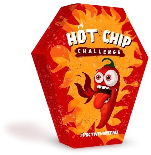 Dárková bedna s Chilli a Hot Chip Challenge