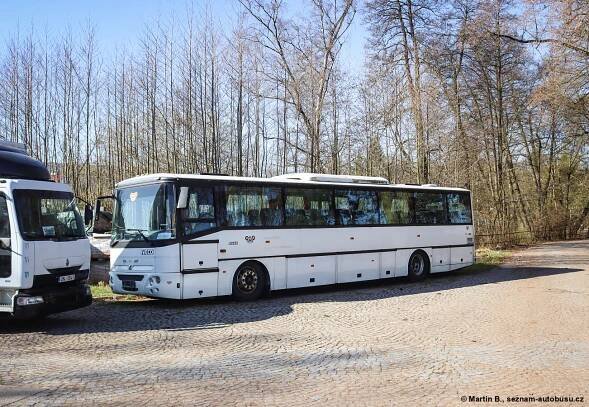 Fotografie Karosa Axer 12M C 956.1074 8H5 0256 CESTA NADĚJE ŽIVOTA