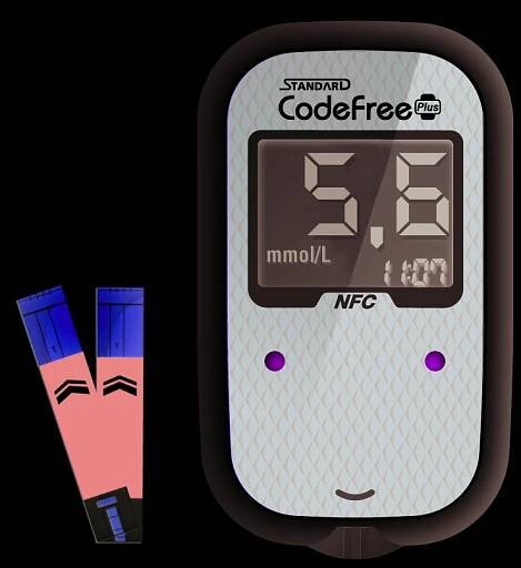 Sd-codefree Plus glukometr + 50 proužků navíc