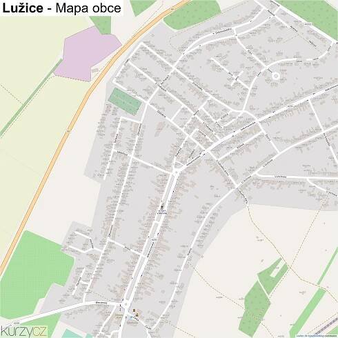 Lužice - mapy | Kurzy.cz