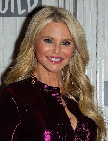 Christie Brinkley's Golden Waves