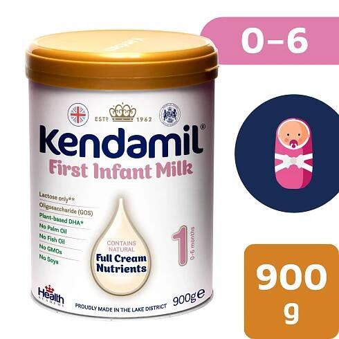 Kendamil - kojenecké mléko 1 (900 g) DHA+