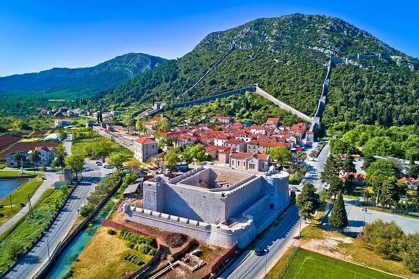 Fortress Ston Croatia Salt