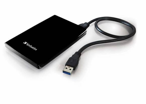 Externí disk VERBATIM 1TB 2,5", rozhraní USB 3.0 (53023) černý