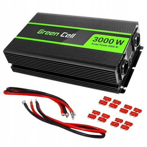 Green Cell INV12 12V/220V, 3000W/6000W