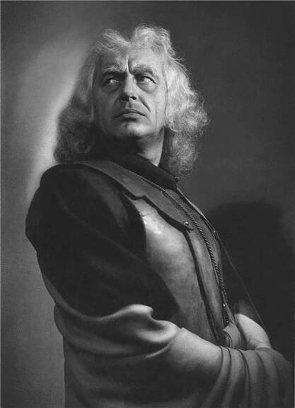 Faidra - 11.04.1947, Jaroslav Průcha (Theramenos) Foto: Josef Heinrich