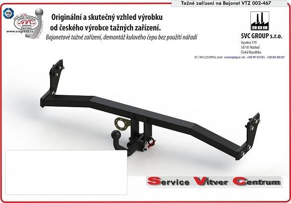 Tažné zařízení Hyundai KONA 03/2021->03/2023 │ TažnéLevně.cz