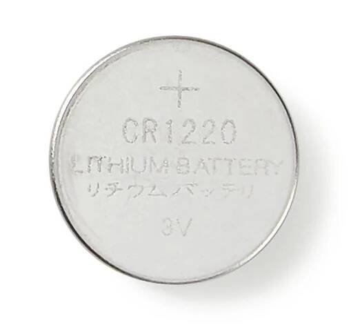 Lithium Button Cell CR1220 baterie  BALCR12205BL - obrázek produktu