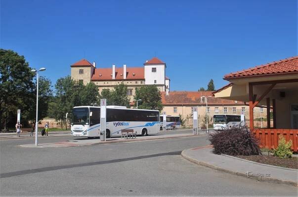 Bučovice - autobusové nádraží - Autobusová zastávka