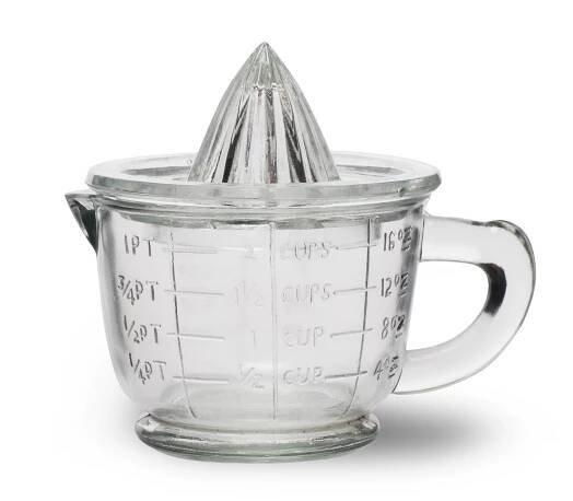 Ruční odšťavňovač na citrusy Glass 600 ml