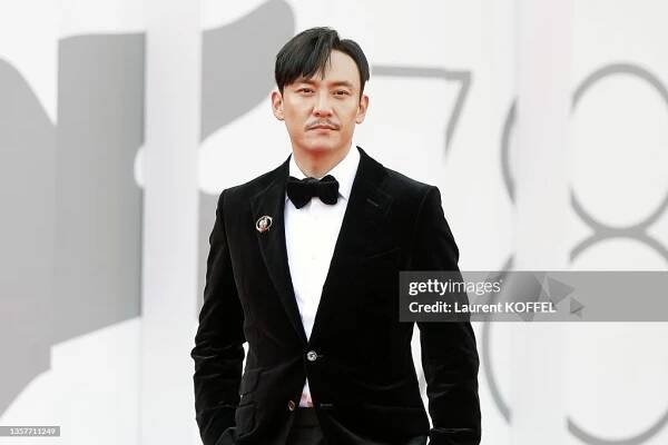 Portrait de l'acteur Chang Chen le 3 septembre 2021 à Venise.