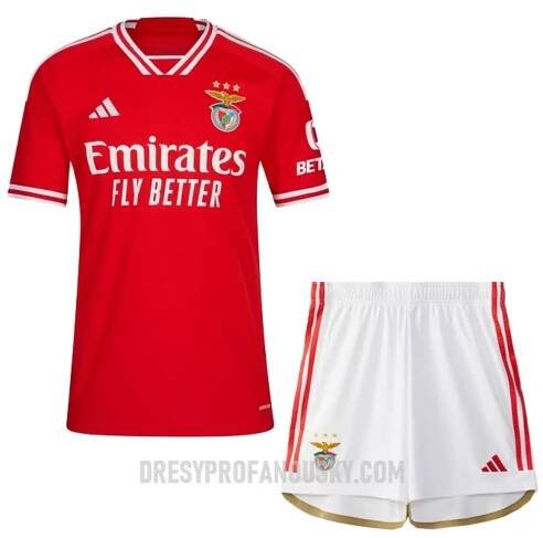 Levné Dětský Fotbalový Dres Benfica Lisabon Domácí 2023-24