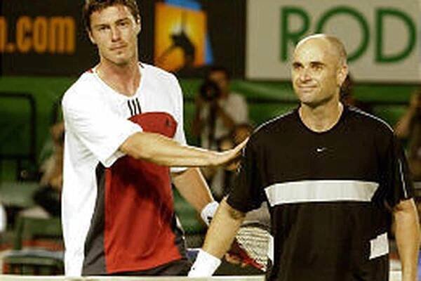 Marat Safin vs Andre Agassi, Australian Open 2004 - Perfect Tennis