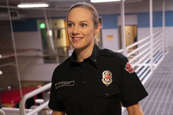 Station 19 - Těžká zkouška - Z natáčení - Danielle Savre