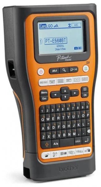 Brother PT-E560BTVP profesionální tiskárna štítků s Bluetooth, QWERTY (PTE560BTSPQL1)