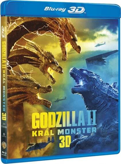 Godzilla II Král monster 2D+3D BD
