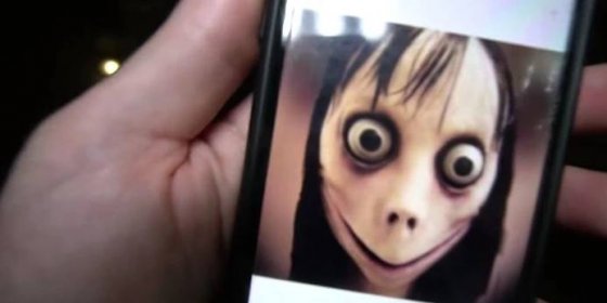 Momo is actually just a creepy sculpture made by a Japanese special effects company